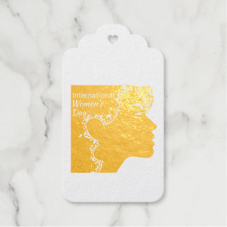 International Women's Day. Gift Tags
