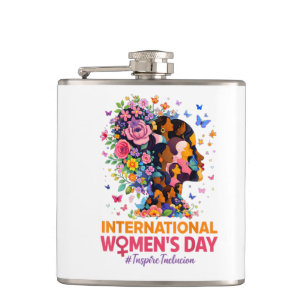 International Women's Day Hip Flask