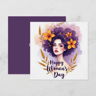 International Women's Day Holiday Card