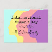 International Women's Day is March 8th