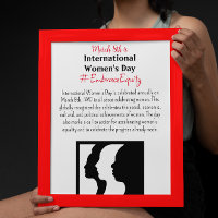 International Women's Day is March 8th
