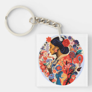 International Women's Day Keychain