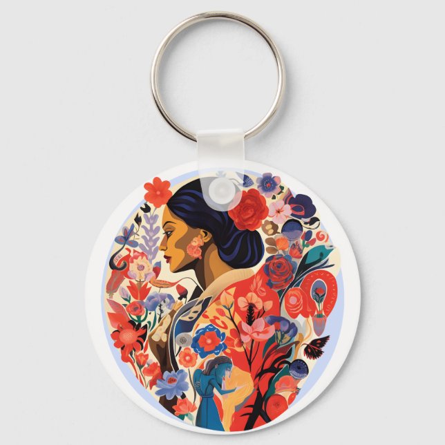 International Women's Day Keychain (Front)