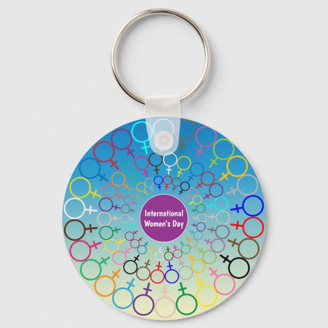 International Women's Day Keychain (Front)