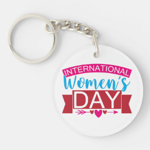 International Womens Day  Keychain