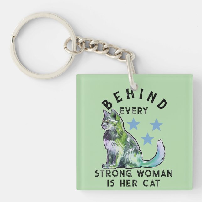 International women's day keychain (Front)