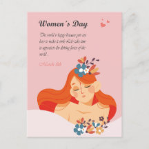 International Women's Day March 8th