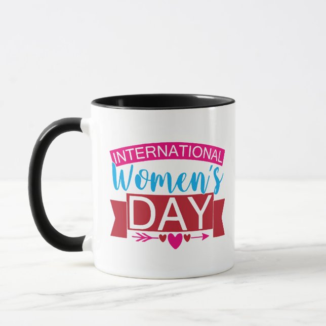 International Womens Day  Mug (Left)