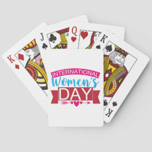 International Womens Day Playing Cards