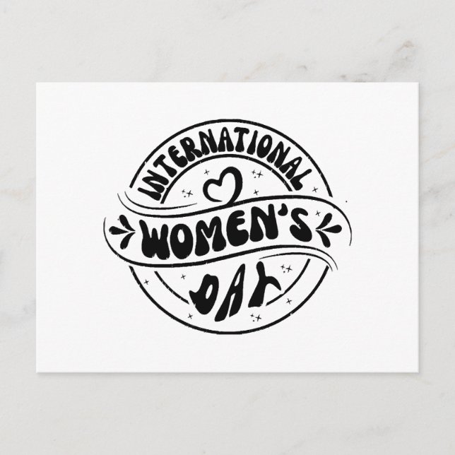 International Womens Day  Postcard (Front)