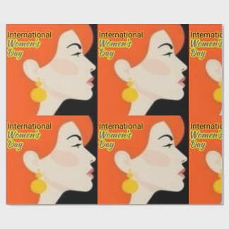 International Women's Day . Wrapping Paper
