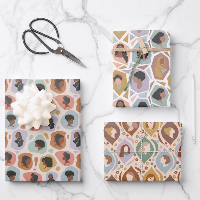International Women's Day Wrapping Paper (Front)