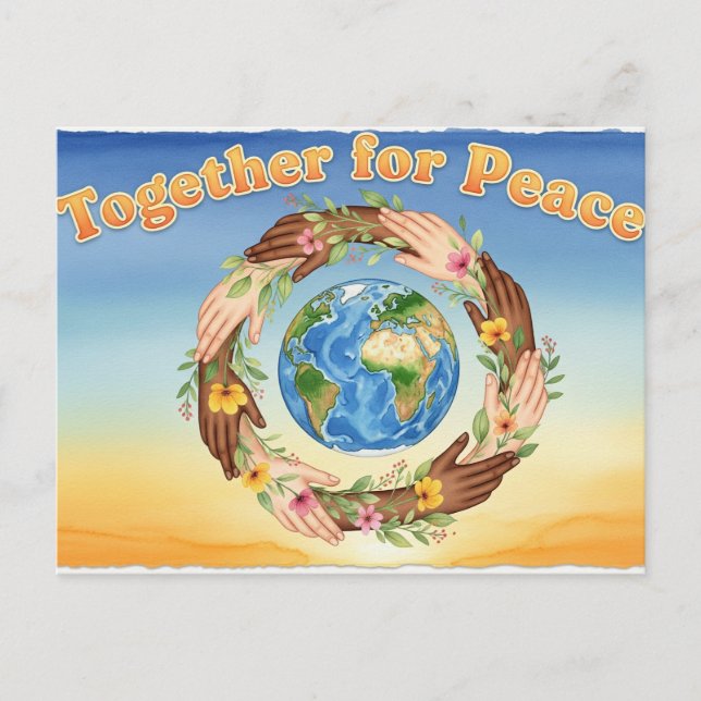 International World Peace Postcard (Front)