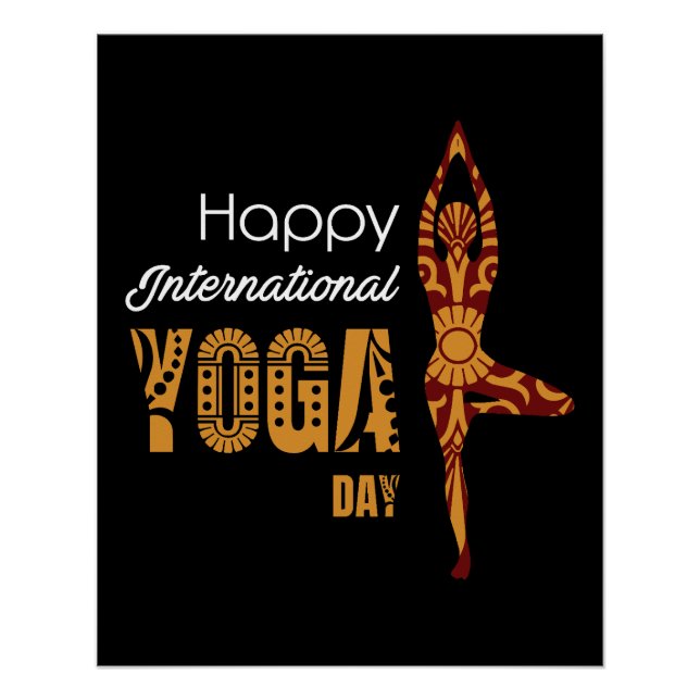 International Yoga Day Poster (Front)