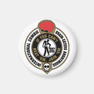International Zombie Brain-Eaters Anonymous Magnet