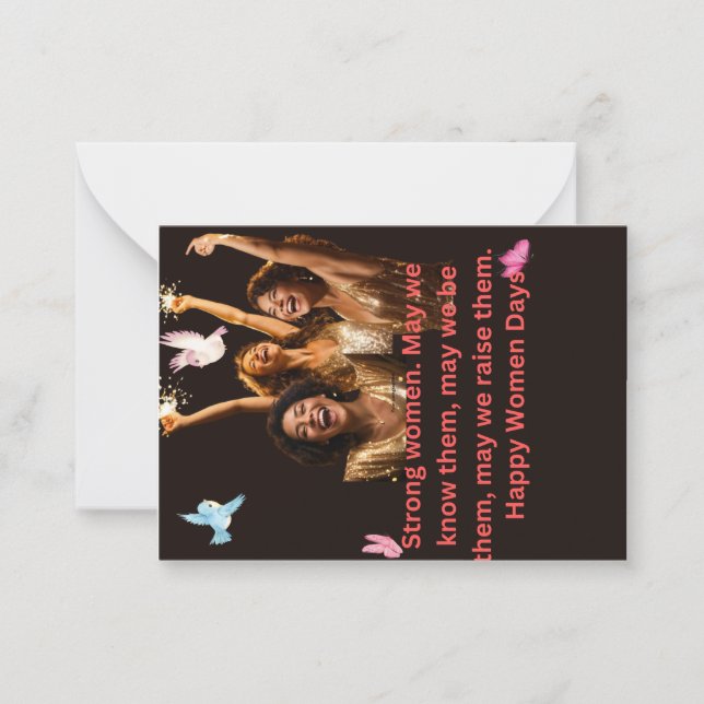 InternationalWomensDay Card (Front)