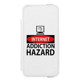 Internet – addiction hazard incipio watson™ iPhone 5 wallet case