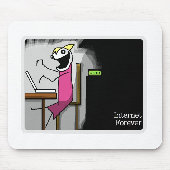 Internet Forever Mouse Pad (Front)