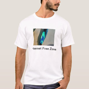Internet free zone T-shirt