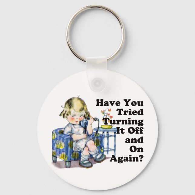 Internet Humour Keychain (Front)