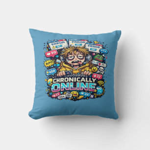 Internet Legacy Throw Pillow