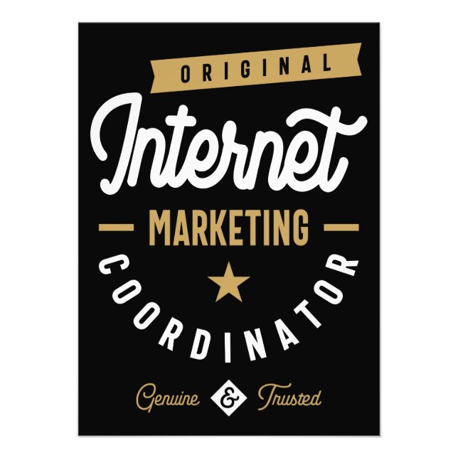 Internet Marketing Coordinator Photo Print (Front)