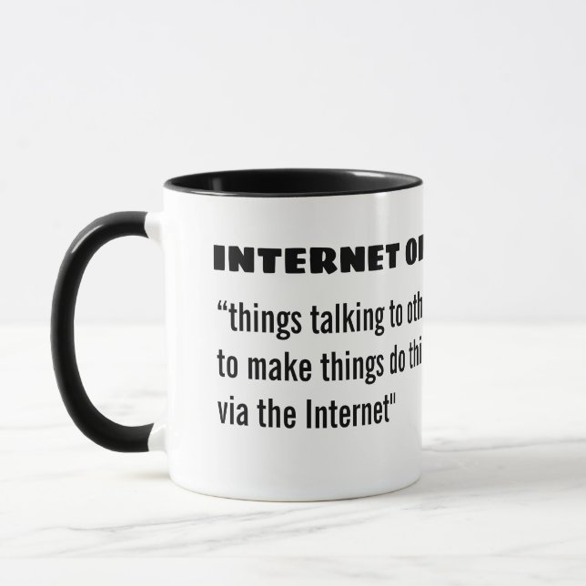 Internet of Things IOT Mug (Left)