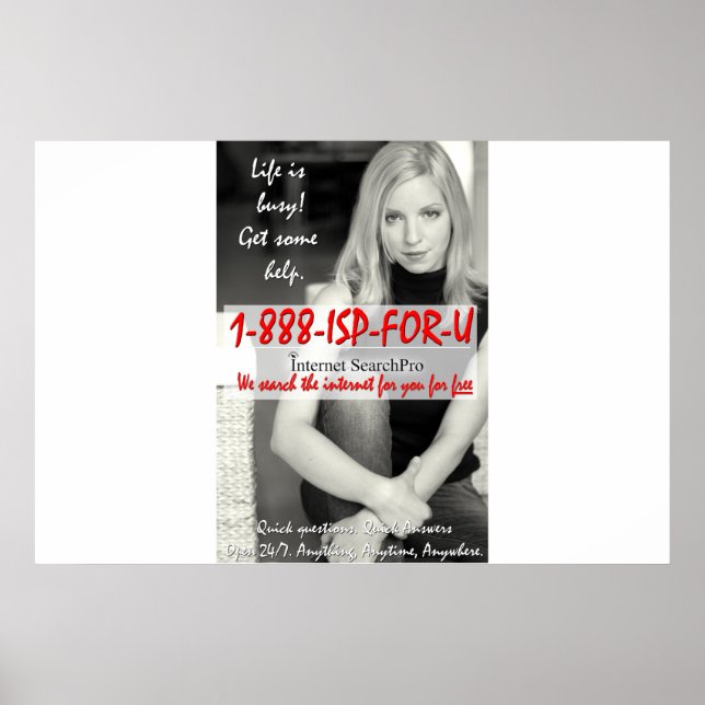 Internet SearchPro Poster (Front)