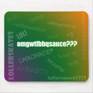 Internet Slang Mousepad
