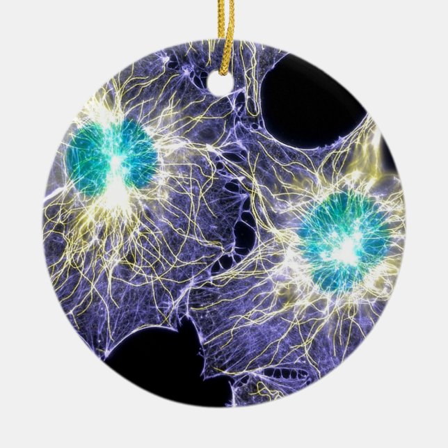 Interphase Ceramic Ornament (Front)