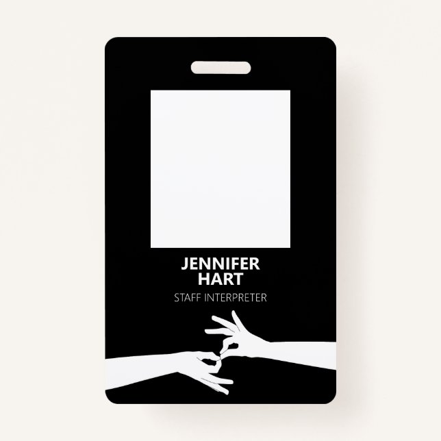 Interpreter Badge (Front)