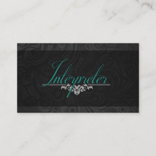 Interpreter, Translator, Business Card