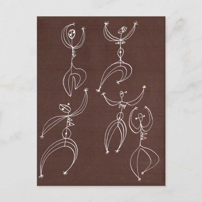 interpretive dance postcard (Front)