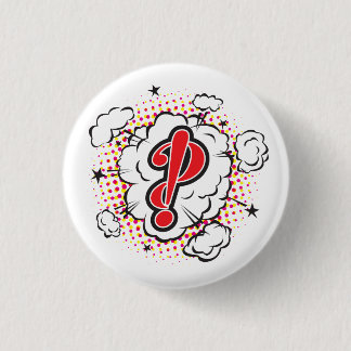 Interrobang 1 Inch Round Button