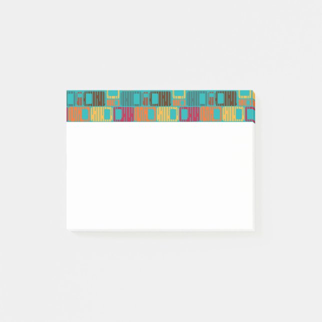 Interrupted Rectangles  Post-it Notes (Front)