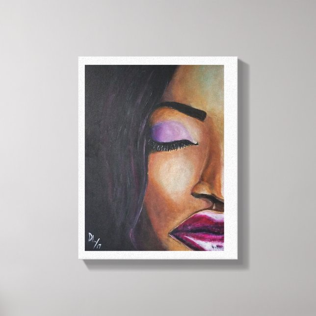 Interscopic Woman - Canvas Print (Front)