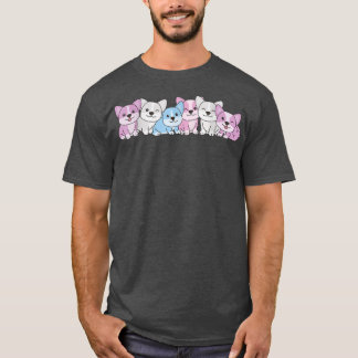 Interse Flag Pride Lgbtq Dogs Interse Corgi T-Shirt
