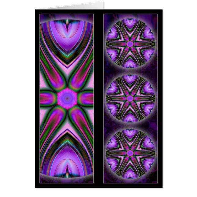 Intersect Mandala BookMark Card (Front)