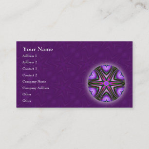 Intersect Mandala Business Card