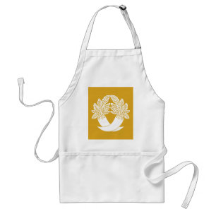 Intersecting radish standard apron