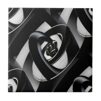 Intersection of 3-D spirals Tile
