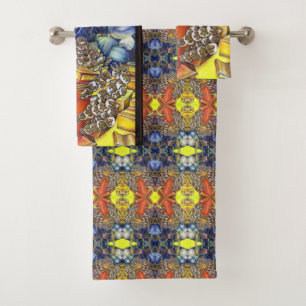 Intersection of Space and Commerce Bath Towel Set