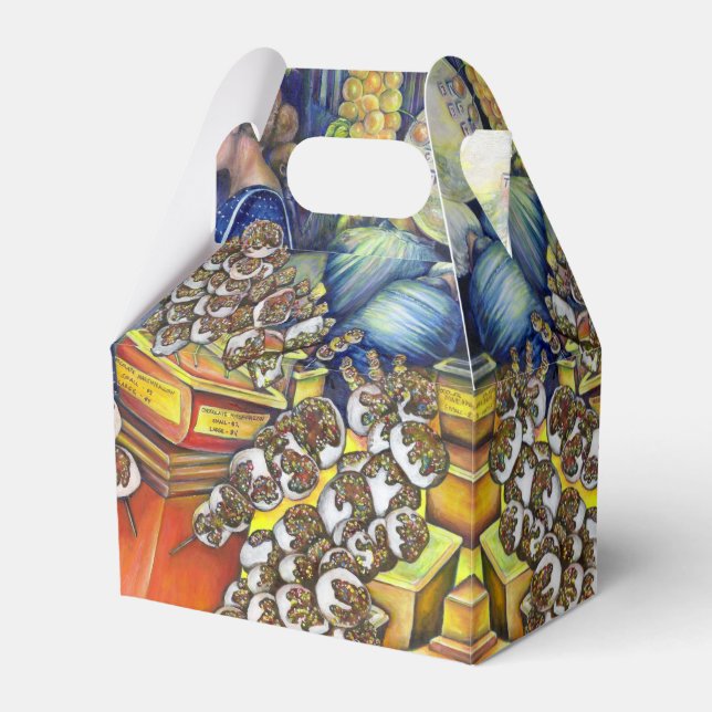 Intersection of Space and Commerce Favor Box (Front Side)