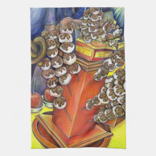 Intersection of Space and Commerce Kitchen Towel