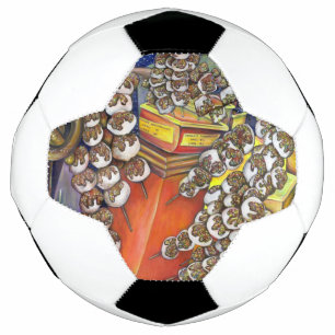 Intersection of Space and Commerce Soccer Ball