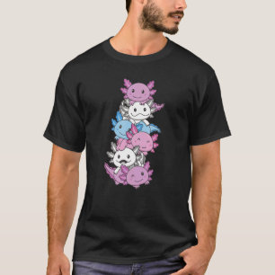 Intersex Flag Gay Gander Queer Lgbtq Axolotl T-Shirt