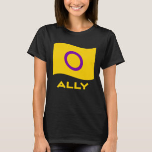 Intersex Flag Intersex Awareness Day Ally T-Shirt