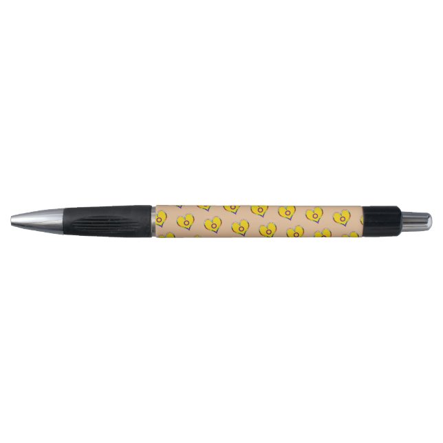 Intersex Heart Pattern Pen (Front)