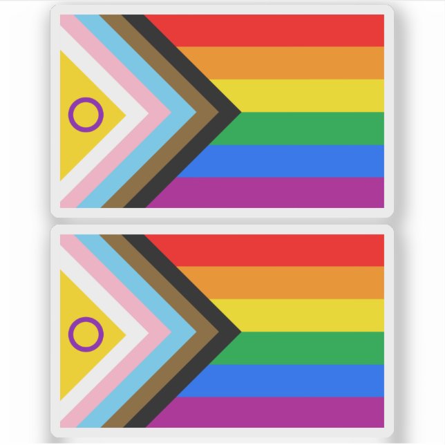 Intersex Inclusive Progress Pride Flag (Front)