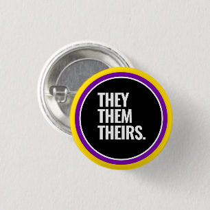 Intersex Pride 1 Inch Round Button